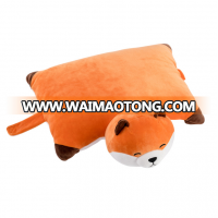 Fox Pillow Pet plush toy hold pillow Critter Pillow pp cotton