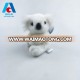 Cute 12cm white plush koala bear keychain stuffed koala bear plush