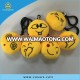 Popular Stuffed Plush Soft Toy Keychain Yellow emoji keychain