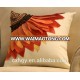 American Country 3D Taffeta Sequins Patch Embroidered Pillow Case Sofa Living Room Cushion Cover