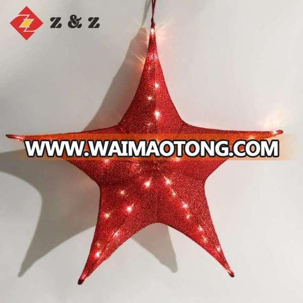 2018 FESTIVAL DECORATION INDOOR/OUT DOOR DECORATION LIGHT FOLDABLE SHINNING CHRISTMAS STAR